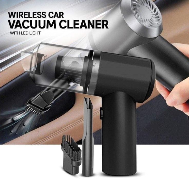 2 in 1 Vaccum Cleaner - Lightweight for Home & Car