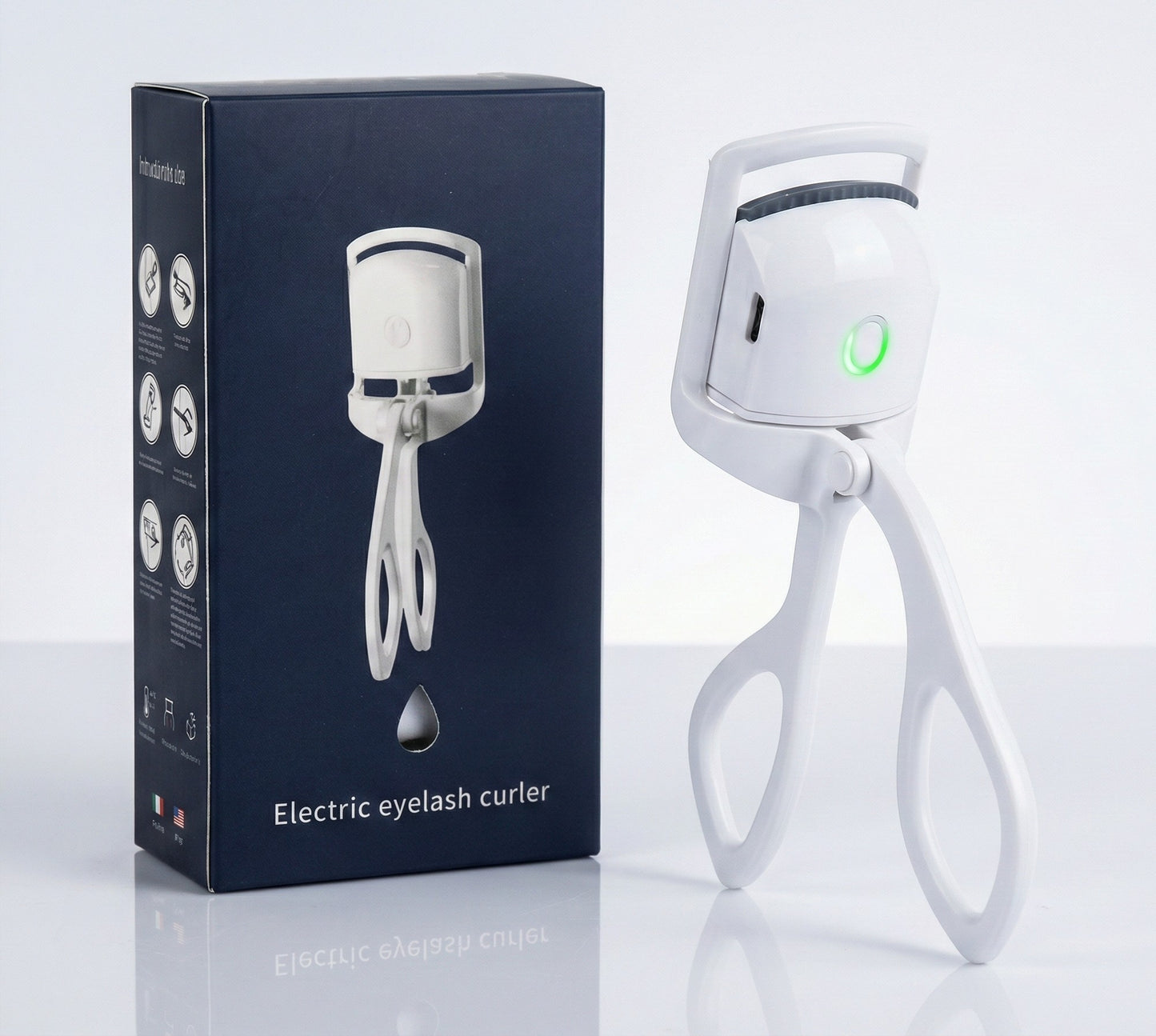 Electric Heated Eyelash Curler | Safe & Fast Heating |Long-Lasting Natural Curl