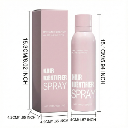 Hair Identifier Spray & Precision Razor Set