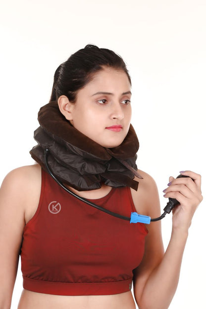 Inflatable Cervical Neck Traction Device