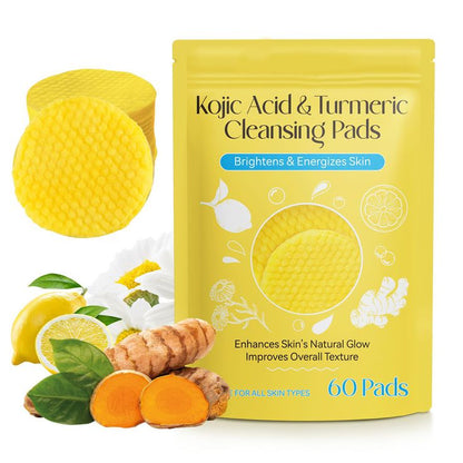Kojic Acid & Turmeric Cleansing Pads (60 Count)