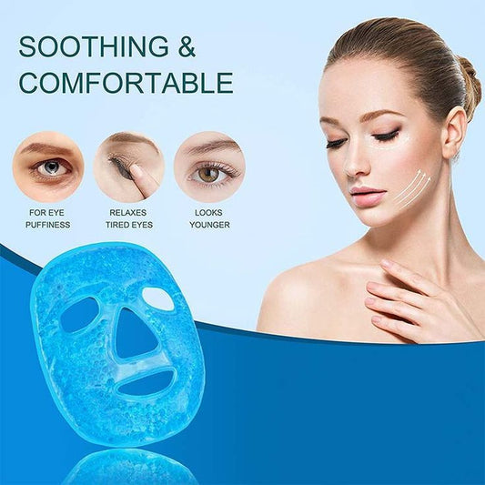 Soothing Reusable Gel Face Mask for Headaches & Relaxed Skin