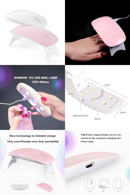 SUN mini Portable UV LED Nail Lamp