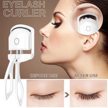 Electric Heated Eyelash Curler | Safe & Fast Heating |Long-Lasting Natural Curl